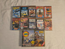 Amstrad CPC 464 C64 12 Games bundle Indy The last commando APB Ghostbusters