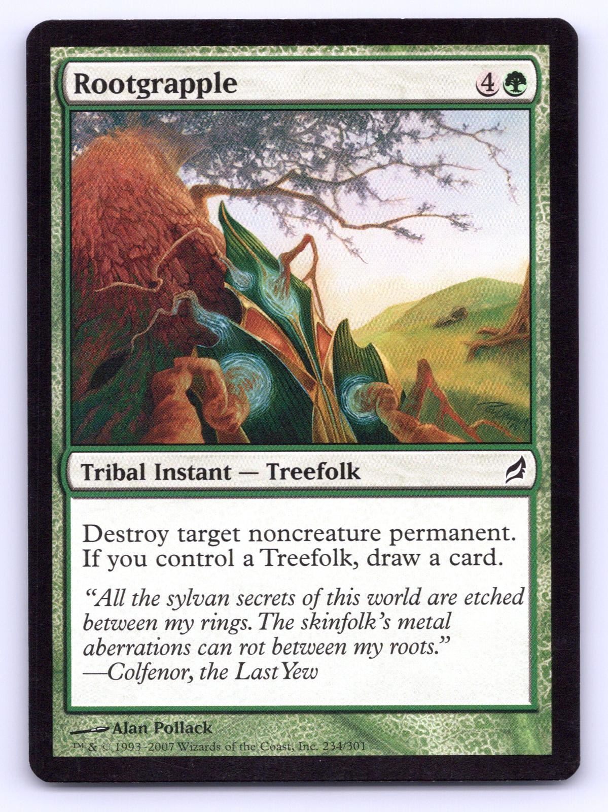 Rootgrapple 234 Common Lorwyn Magic: The Gathering Near Mint