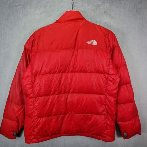 The North Face Jacket Womens Small Red 700 Puffer Down Filled Coat - Picture 10 of 21