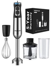1000W Powerful Immersion Blender Handheld, 2025 New Update Hand Blender with ...