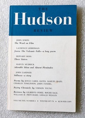 Frederick Morgan (Editor)  The Hudson Review Vol XXX No. 4: Winter 1977- 78 .