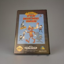 Sega Genesis Adventures of Rocky  & Bullwinkle & Friends CIB very Good Condition