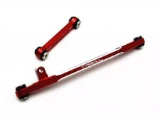 Treal Axial SCX24 Aluminum 7075 Steering Links Set Red V2 X002RQBRAD