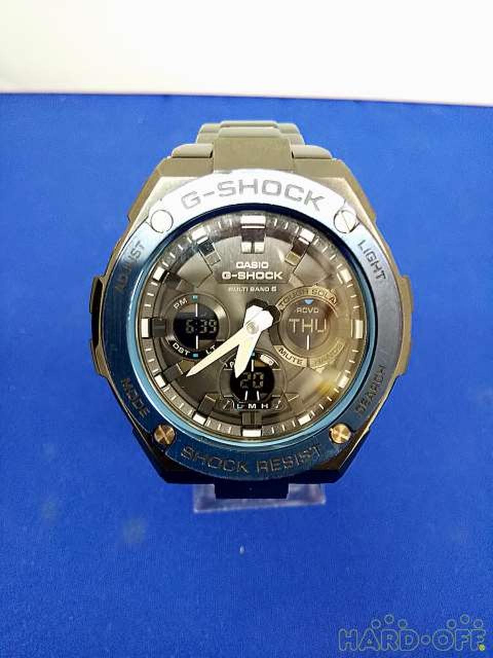 CASIO GST-W110BD G-SHOCK Stainless Steel Solar Watch 696740
