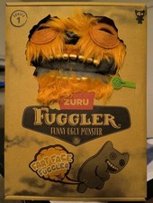 Fart Face Fuggler Count Underoo McGoo NEW Brown Fur Funny Ugly Monsters 9" Zuru