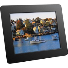 Aluratek ADPF08SF 8" LCD Digital Photo Frame - Black