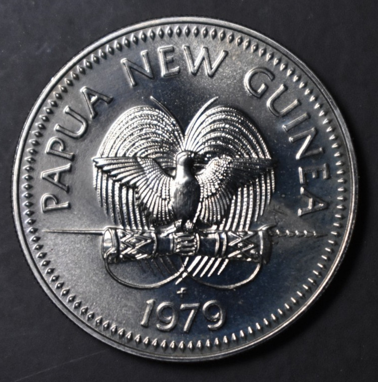Papua New Guinea 1979 20 Toea Bird Coin – Antique Coins World