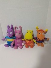 2005 Fisher Price Backyardigans Lot Of 4 Plush