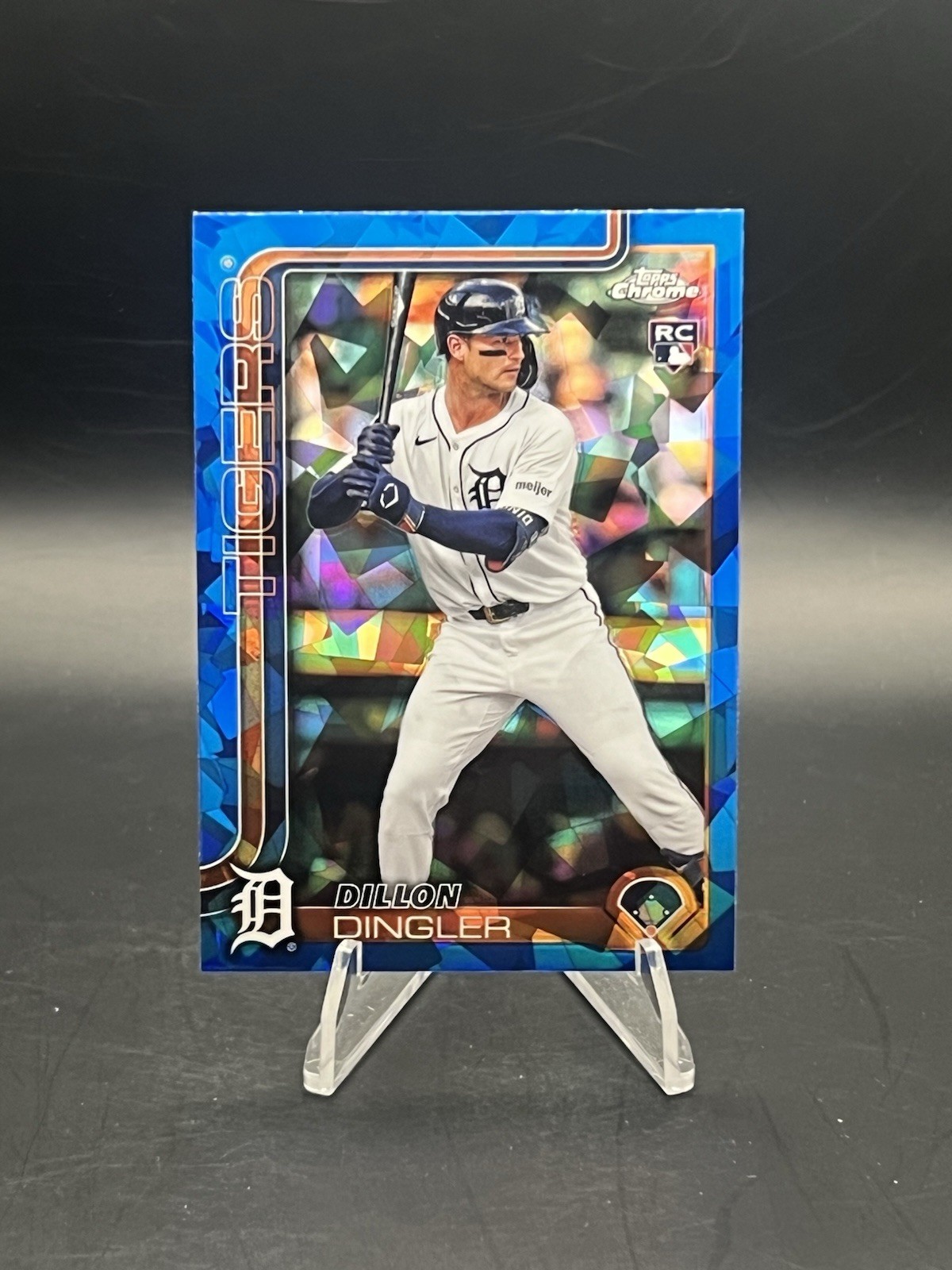 Dillon Dingler 2025 Topps Chrome Sapphire Rookie Refractor RC #274