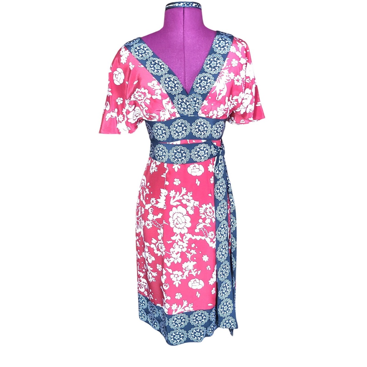 phoebe couture silk dresses Phoebe Couture Pink Silk Satin Spaghetti Strap Dress Size 0