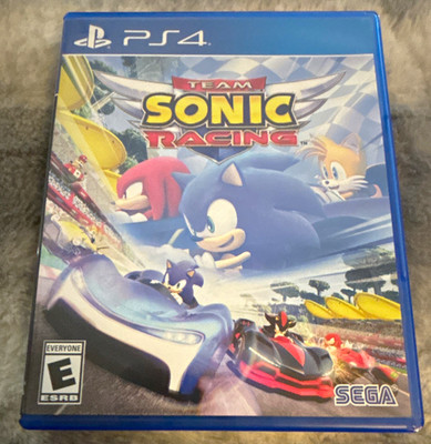 SEGA Team Sonic Racing PS4 Racing MP Online Split Screen E (NTSC-U/C) 2019