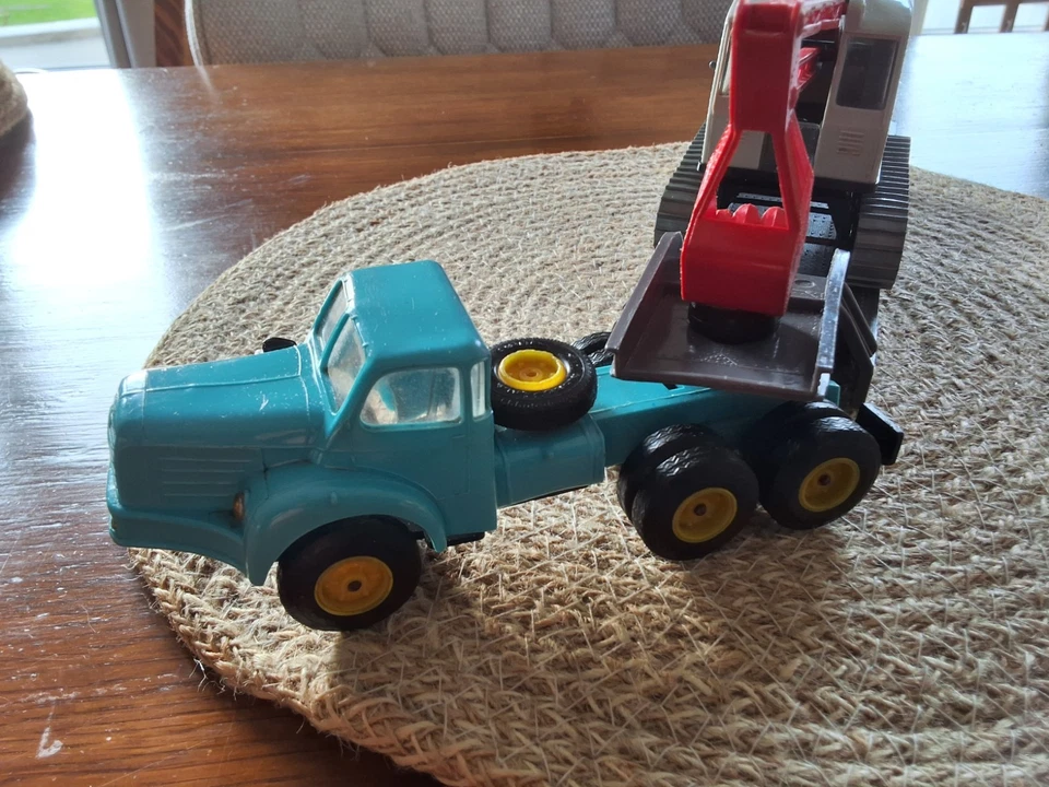 Berliet tbo 15 et sa remorque Titan 115 grue NOREV 1/43 - Photo 3/4