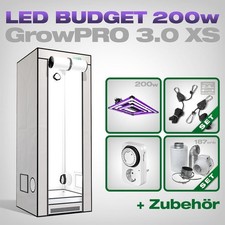 Lumatek ATS PRO 200W LED Growbox Komplettset 60x60 GrowPRO Vollspektrum dimmbar