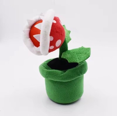 Super Mario Piranha Pflanze Plant Kuscheltier - 22cm Plüschtier Figur - NEU