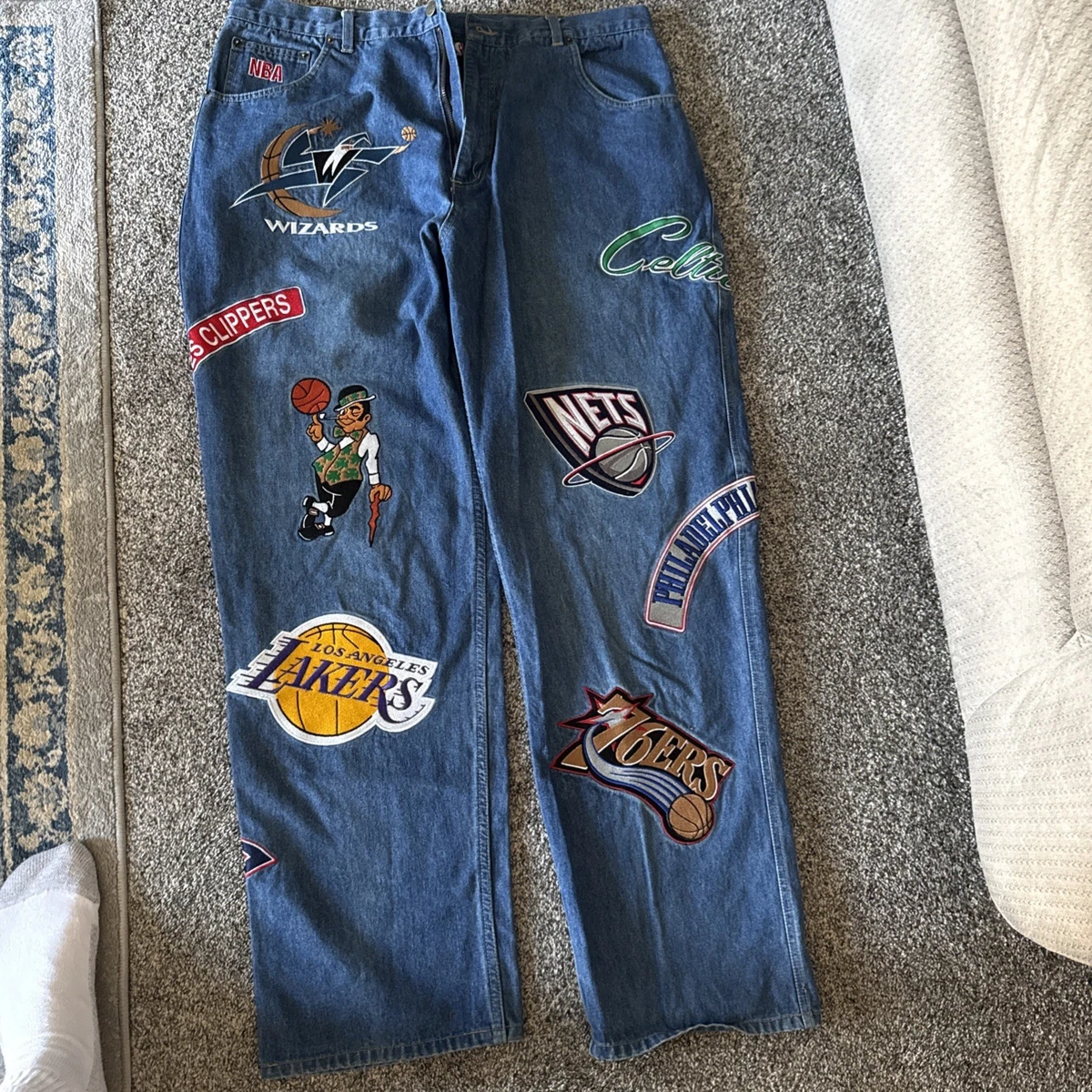 NBA Denim Jeans for Men for sale | eBay