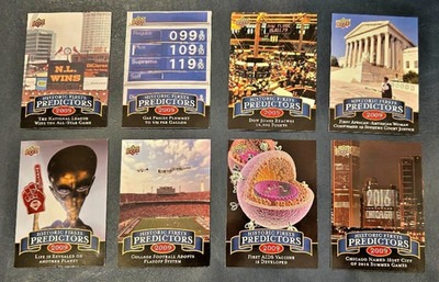 2009 Upper Deck Historic Predictors - Pick your card - FREE SHIPPING