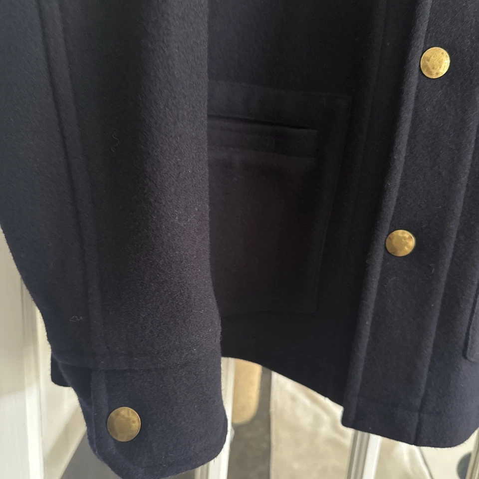 LL Bean Wool Coat (large) - Image 2 of 4