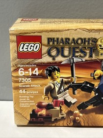 Lego Pharaoh's Quest 7305 Scarab Attack New in Sealed Box