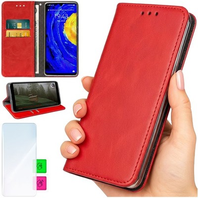 Brieftaschenhülle für INFINIX Note 30 Pro 4G - Rot BLUEMOON Cover