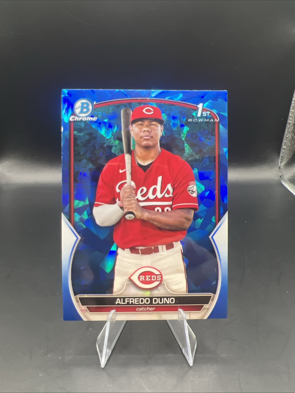 2023 Bowman Chrome Sapphire Prospects #BCP-238 Alfredo Duno