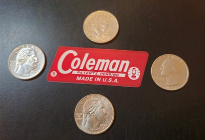 #ad Coleman Lantern Sticker Decal quot;1965 Coolerquot; Edition. $3.09