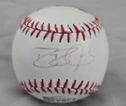 David Justice Signed Autograph Atlanta Braves Logo Baseball W/ JSA COA