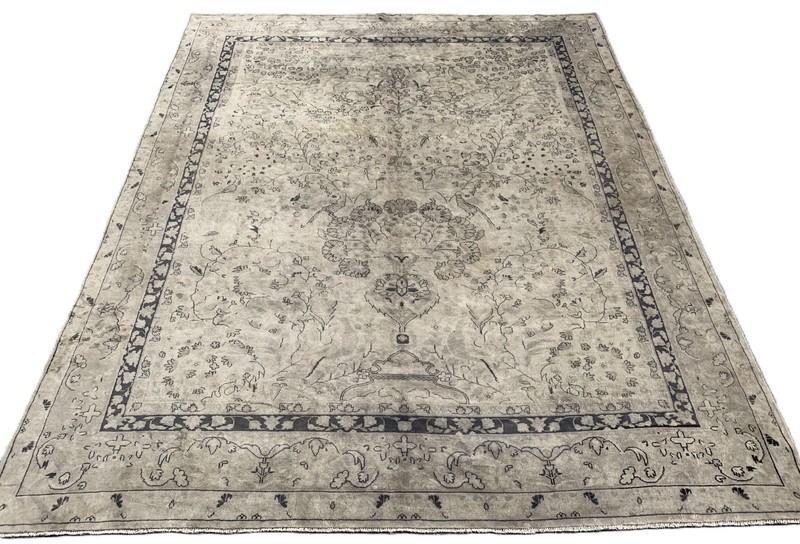 Amazing Hand Knotted Vintage Afghan Chobi Pictorial Wool Area Rug 12 x 9 Ft