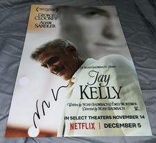 Noah Baumbach Signed 12x18 Photo Jay Kelly Director