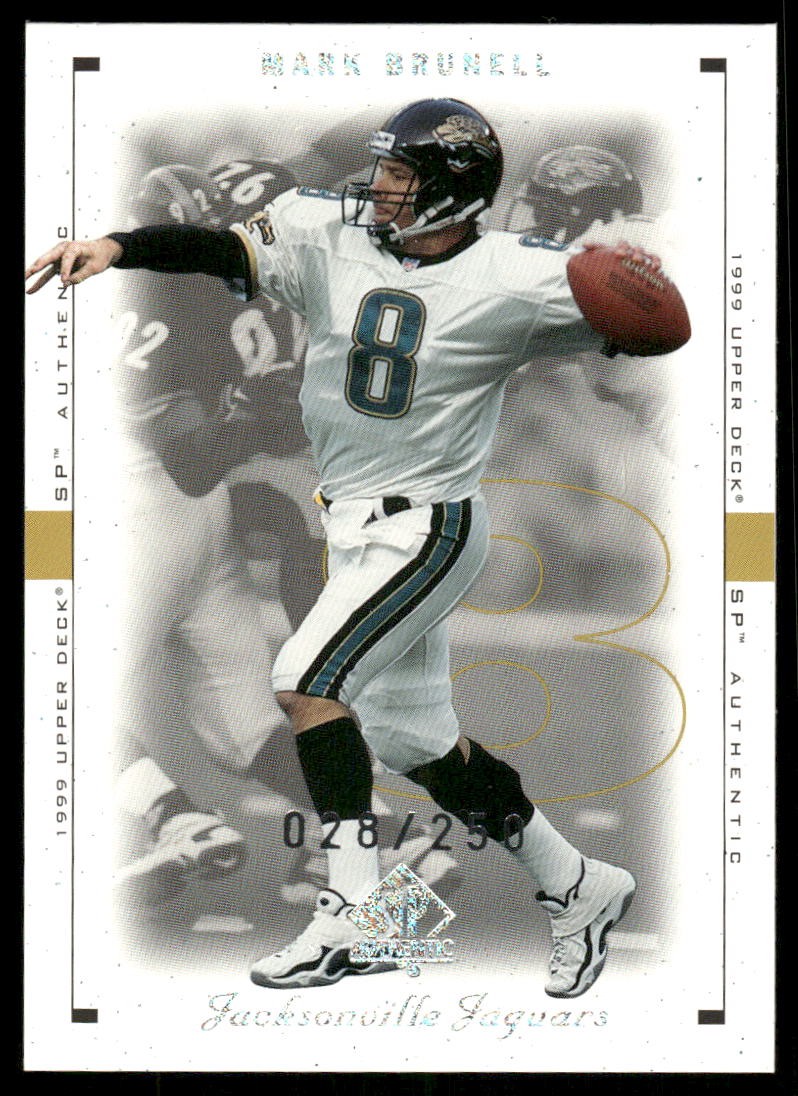 1999 SP Authentic Excitement #38 Mark Brunell /250 - FB