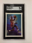 1990-91 NBA HOOPS Art Card Team Checklist Michael Jordan #358