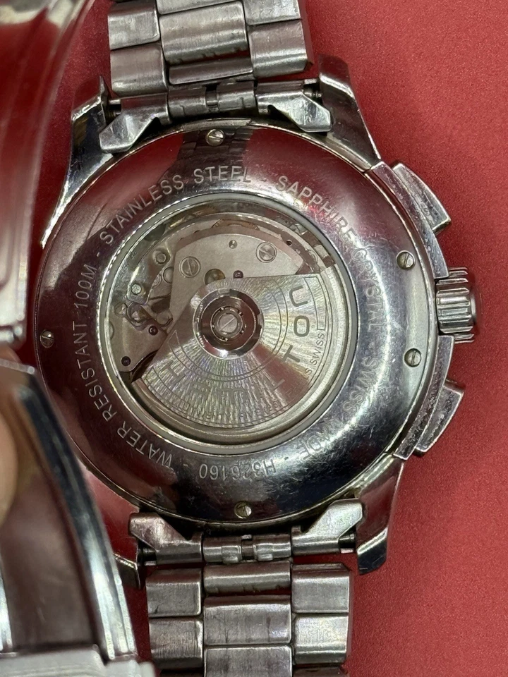 Reloj para hombre Hamilton JAZZMASTER cronógrafo automático H-21 H326160 - ¡Hermoso!! Foto 4 de 4