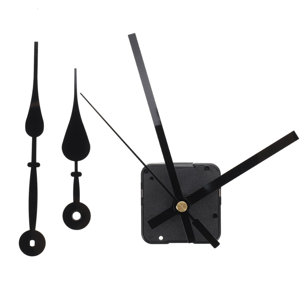 2 Sets DIY Clock Parts Replaceable Movement Mechanism Kit Wall Battery