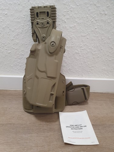 Safariland Holster SIG Sauer 4.7" P320 P250 9mm Rechts Drop Leg Gürtel LvL3 SET - Bild 2 von 22