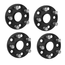 4Pcs 15mm 5x114.3mm 5x4.5" Hubcentric Wheel Spacers M12x1.5 For Lexus Toyota
