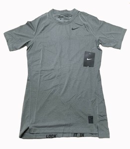 NEW-Nike-Dri-Fit-Pro-Cool-Compression-Gray-Athletic-Men-039-s-Shirt-Size-L-Large