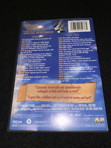 MONTY PYTHON AND THE HOLY GRAIL • Special Edition 2 DVD Set - Picture 5 of 6