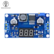 DC-DC 4.5-32V to 5-35V XL6009 Boost Step-up Module Power Supply LED Voltmeter