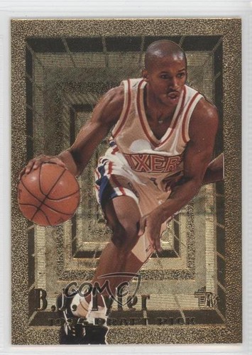 1994 Topps Embossed Basketball Golden Idols B.J. Tyler #120
