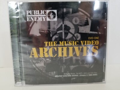 PUBLIC ENEMY Greatest Sites and Sounds DVD The Music Video Archives NEW/SEALED