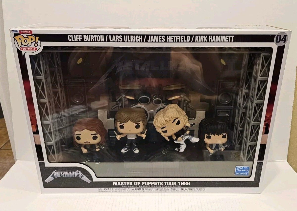 メタリカ フィギュア 4体セット ファンコポップ　llica Metallica (72 Seasons) Funko Pop! Rocks Complete Set (4) (PRE