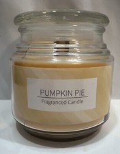 Lumetique 15 oz Pumpkin Pie Fragrance Single Wood Wick Candle Made In USA New