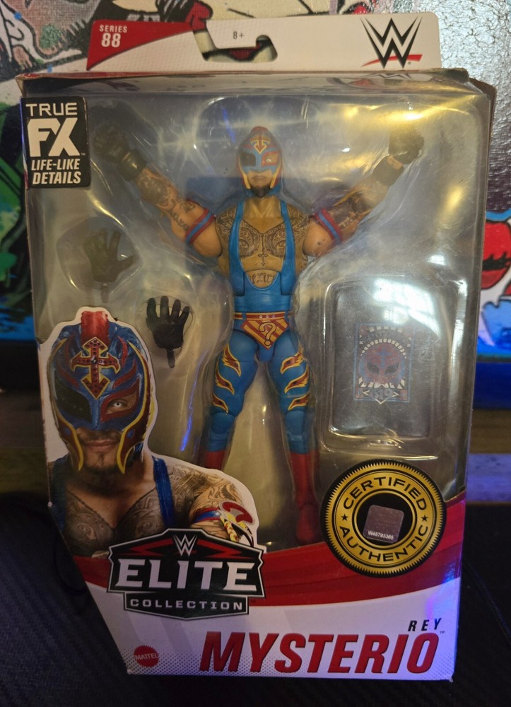 NEW MATTEL WWE ELITE COLLECTION SERIES 88 REY MYSTERIO (Box Not Perfect)