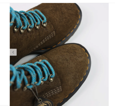 Wollaston factory MADE IN ENGLAND~ Dr. Martens 101 HARDWARE SUEDE