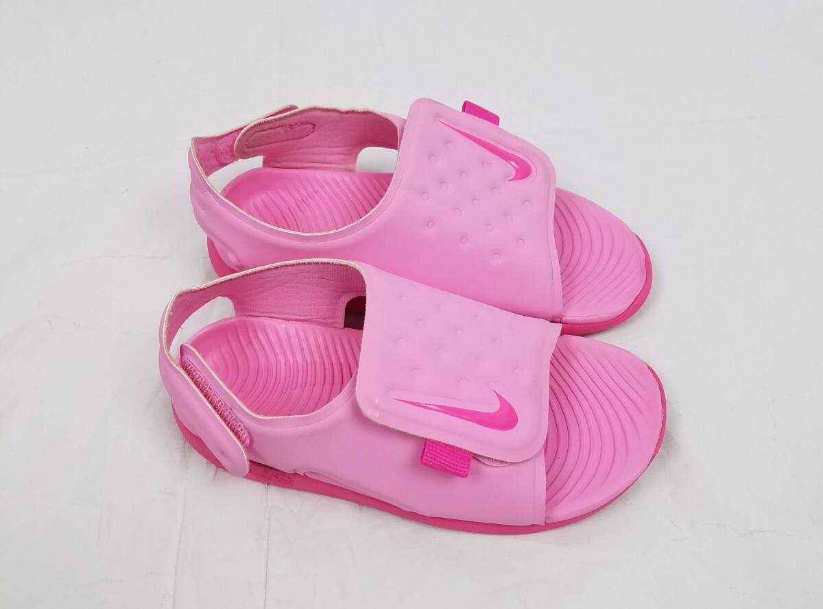 light pink nike sandals