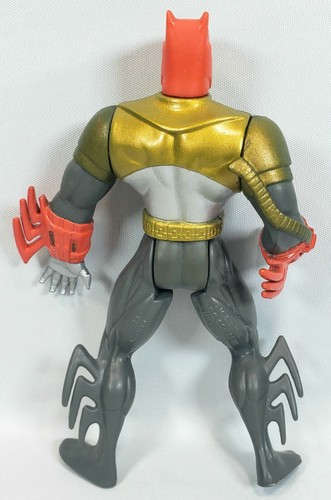 DC ULTRA ARMOR BATMAN 5" Action Figure | Legends Of Batman | Red & Gold 1994 - Picture 2 of 2