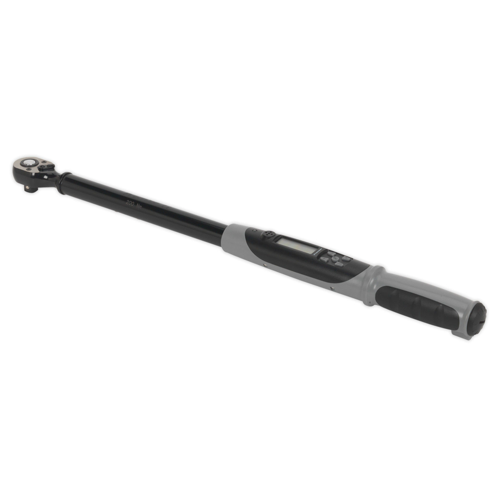 SEALEY STW306B Digital Torque Wrench with Angle Function 1/2""Sq Drive 20-200NM