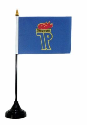 Fahne / Tischflagge DDR Jungpioniere 10 x 15 cm Tischfahne Flagge