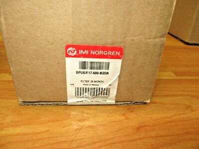 Filtre Pneumatique Norgren SPUS/F17-600-M2DA - 25 Microns - 3/4 De Pouce - Neuf Avec Légères Traces De Stockage