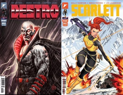 Destro & Scarlet #1  Exclusives GI Joe 