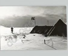 CLIMATE SCIENTISTS on JUNEAU Ice Cap, ALASKA USA 1950s Unusual VTG Press Photo